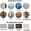 Acrylic Self Adhesive Furniture Films DIY-WH0221-29C-5