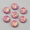 Transparent Resin Cabochons RESI-WH0038-47A-1
