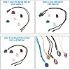 Fashewelry DIY Pendant Necklaces Making Kits DIY-FW0001-05-4