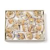 Electroplate Natural Citrine Cluster Display Decorations G-H084-04-1