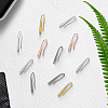 40Pcs 5 Colors Eco-Friendly Brass Earring Hooks KK-SC0006-48-6