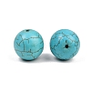 Synthetical Howlite Beads X-TURQ-GSR20mm129-1