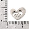 201 Stainless Steel Pendants STAS-A116-01P-10-3