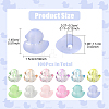 50Pcs Transparent Acrylic Beads OACR-YW0003-79-2