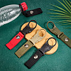 8Pcs 4 Colors Nylon & Plastic Hanging Bottle Buckle Clip Carabiner AJEW-FG0004-89-4