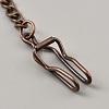 Alloy Clip Pocket Watch Chain FIND-WH0018-22R-3