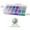 240G 12 Colors DIY 3D Nail Art Decoration Mini Glass Beads MRMJ-YW0001-058-4