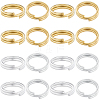 Beebeecraft 80Pcs 2 Colors Brass Split Rings KK-BBC0014-04A-1