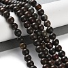 Natural Polychrome Jasper/Picasso Stone/Picasso Jasper Beads Strands G-C160-01-6mm-2