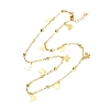 Butterfly Charm Necklace and Bracelets SJEW-JS01215-3