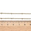 304 Stainless Steel Cable Chain Necklaces NJEW-P147-06G-3