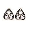 Alloy Enamel Pendants X-ENAM-G203-05KCG-01-1