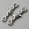 Alloy Connector Charms PALLOY-WH0105-24P-1