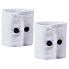 Removable Cotton Wrist Cuffs with Resin Button AJEW-WH20077-020A-6