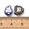 Handmade Polymer Clay Beads CLAY-R006-09-3