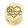 Constellation Golden Tone Wax Seal Brass Stamp Heads LS-STAM-P002-02G-10-1