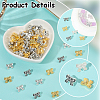 120Pcs 3 Colors Alloy Spacer Beads FIND-SC0017-98-5