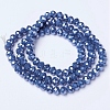 Electroplate Glass Beads Strands LS-EGLA-A044-P1mm-A16-2