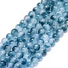 Natural Malaysia Jade Beads Strands G-L645-C01-4mm-24-1