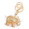 Alloy & Rhinestone Keychain for Women PW-WG33814-01-3