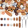 1Bag Plastic Hair Braiding Tool FIND-PA0001-56-7