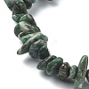 Natural South Africa Jasper Chips Beaded Stretch Bracelets BJEW-JB09476-02-3