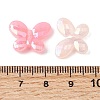 UV Plating Opaque Acrylic Beads OACR-G058-13B-3