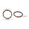 Tibetan Style Linking Rings PALLOY-A017-R-FF-2