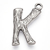 304 Stainless Steel Pendants STAS-N117-01P-K-1