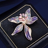 Iris Flower Enamel Pins PW-WGC4E38-01-4