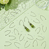 50Pcs 304 Stainless Steel Earring Hooks STAS-ME0001-51P-4