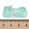 Transparent Spray Paint Glass Beads GLAA-H035-01F-3
