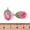 Transparent Acrylic Pendants SACR-T017-53C-3