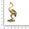 Brass Crane Figurines Statues for Home Desktop Feng Shui Ornament DJEW-Z008-03AB-3