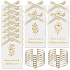 12Pcs Knot Iron Torque Bangles for Women BJEW-JOY0001-09A-8