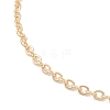 Brass Cable Chain Anklets AJEW-AN00411-2