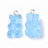 Resin Pendants CRES-T017-001B-1