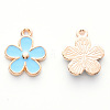 Alloy Enamel Charms X-ENAM-R059-02-RS-2