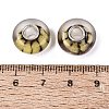 Handmade Lampwork & Brass Core European Beads LAMP-N044-01S-04-4
