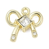 Alloy Pendants with Rhinestone PALLOY-R151-61G-1