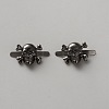Skull Alloy Decorative Brads FIND-WH0519-98B-1