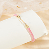 1Pc Adjustable Nylon Cord Slider Bracelets for Women BJEW-LP0001-32I-03-3