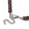 Sea Turtle Synthetic Turquoise Pendant Necklaces for Women NJEW-JN04665-5