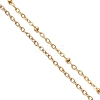 304 Stainless Steel Cable Chain and Satellite Chain Bracelet Making AJEW-JB01479-3