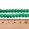 Baking Paint Transparent Glass Beads Strands DGLA-N006-6mm-09-4