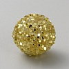 Opaque Acrylic Glitter Beads FIND-CJC0010-111A-06-1