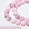 3 Strands Natural Cherry Blossom Jasper Beads Strands G-OC0002-46-3