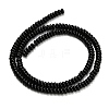 Natural Black Onyx Beads Strands G-L635-A01-4x2mm-01-4