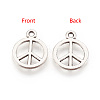 Tibetan Style Alloy Charms LS-LF11179Y-2