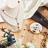 DIY Rosary Bead Necklaces Making Kits DIY-SC0031-47-4